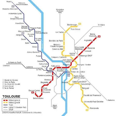 1 Bedroom/clim/wifi, St Michel Station 아파트 *