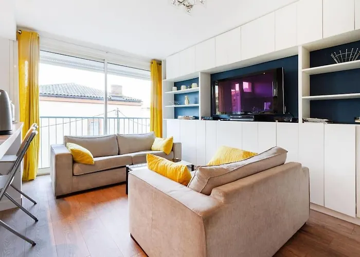 アパート 1 Bedroom/clim/wifi, St Michel Station *